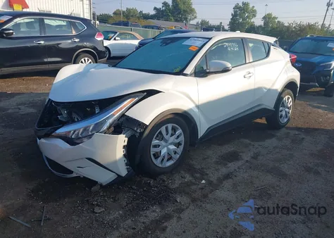 2021 Toyota C-Hr Le from USA, damaged, VIN JTNKHMBX5M1098988